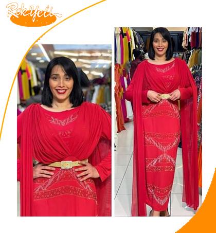 robe-phanel-fashion-longue-2-en-1-avec-cape-motif-perles-devant