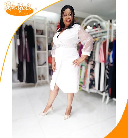 robe-avec-motif-en-perle