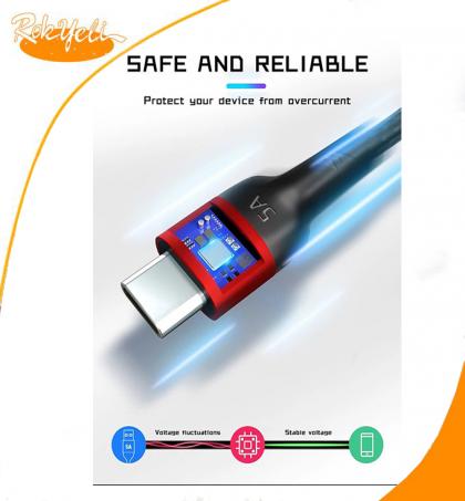 câble-usb-a5-type-c--bout-rouge