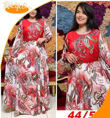 robe-longue-fleurie
