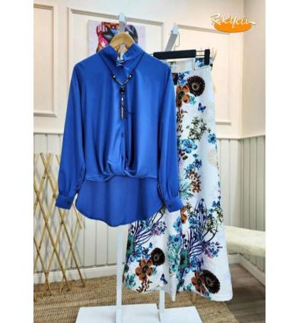 ensemble-chemise-pantalon-bleu-royal