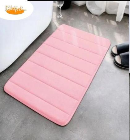 tapis-de-porte-de-douche-&chambre-rose-vif