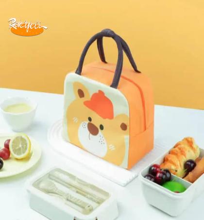 sac-à-lunch-isotherme-enfant-pour-École-sac-de-boîte-à-lunche-Étanche--orange