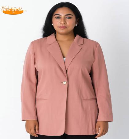 vestes-blazer---oversize-à-manches-longues-pour-femme